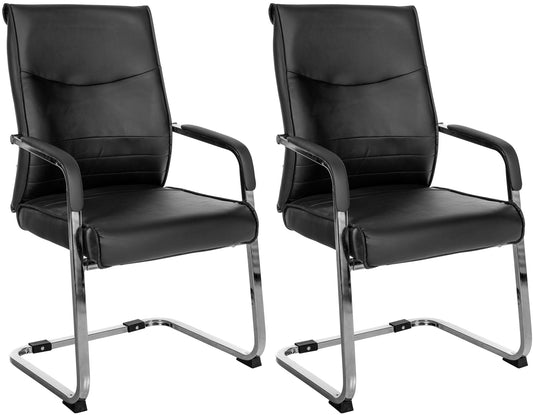 2er Set Besucherstuhl Hobart - CLP SHOP