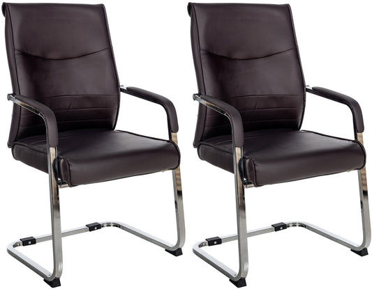 2er Set Besucherstuhl Hobart - CLP SHOP
