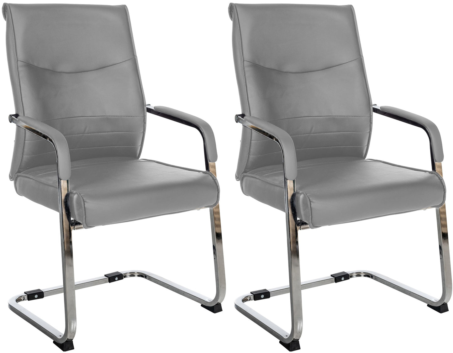 2er Set Besucherstuhl Hobart - CLP SHOP