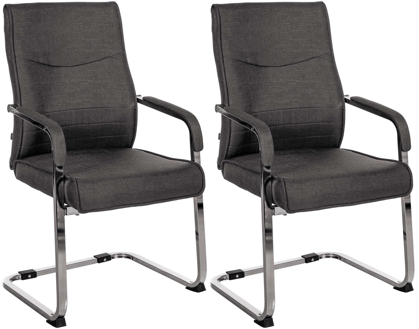 2er Set Besucherstuhl Hobart - CLP SHOP