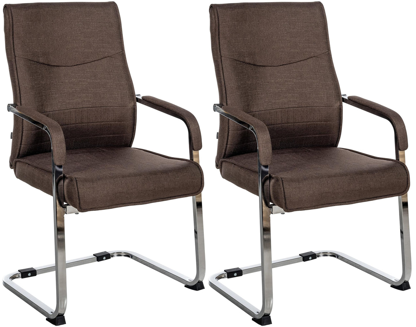 2er Set Besucherstuhl Hobart - CLP SHOP
