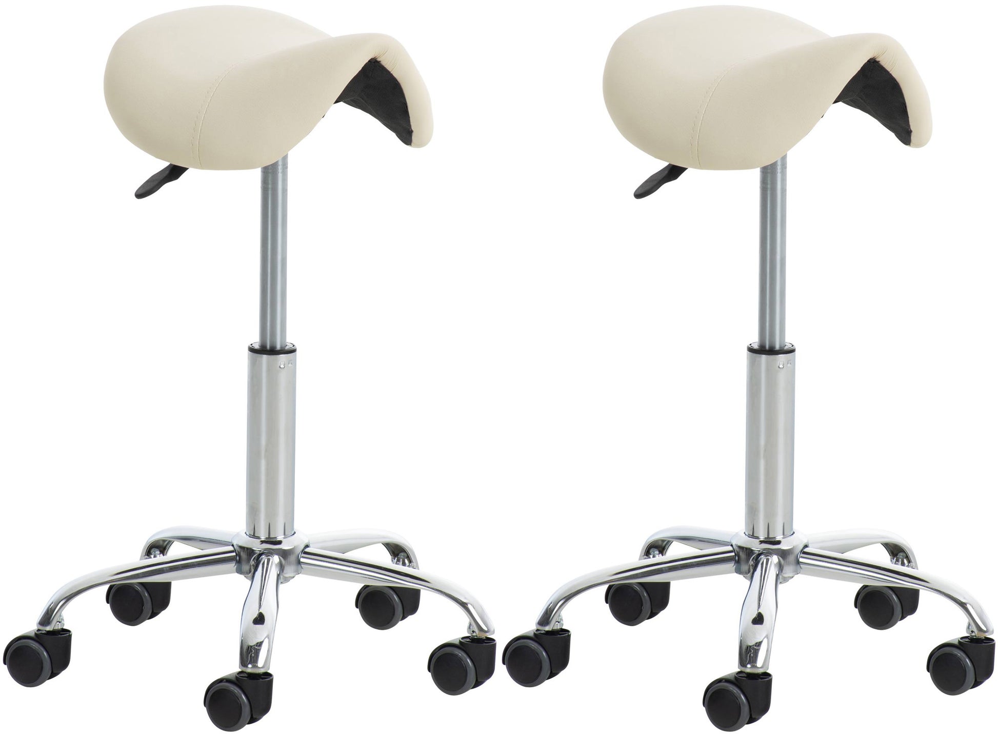 2er Set Arbeitshocker Reno Kunstleder.