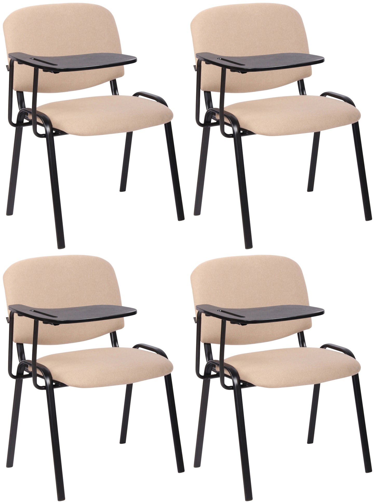 4er Set Stuhl Ken mit Klapptisch Stoff.
