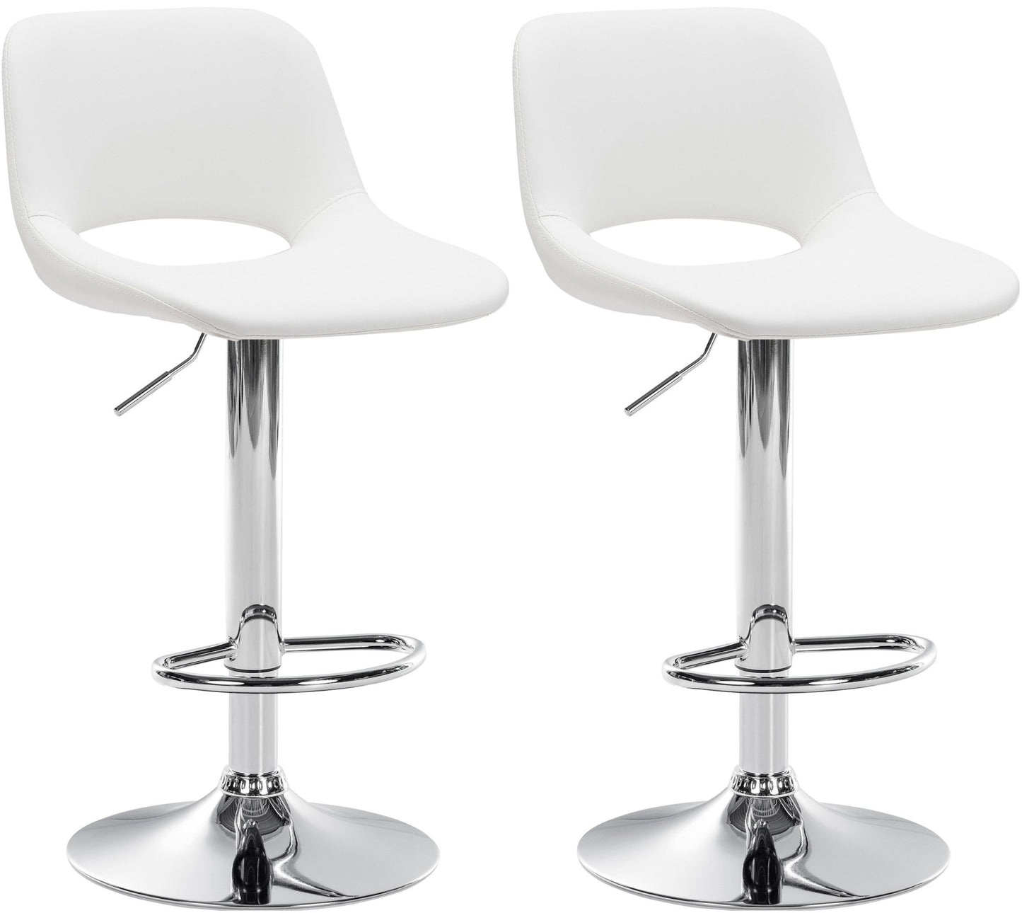 2er Set Barhocker Camden Kunstleder - CLP SHOP