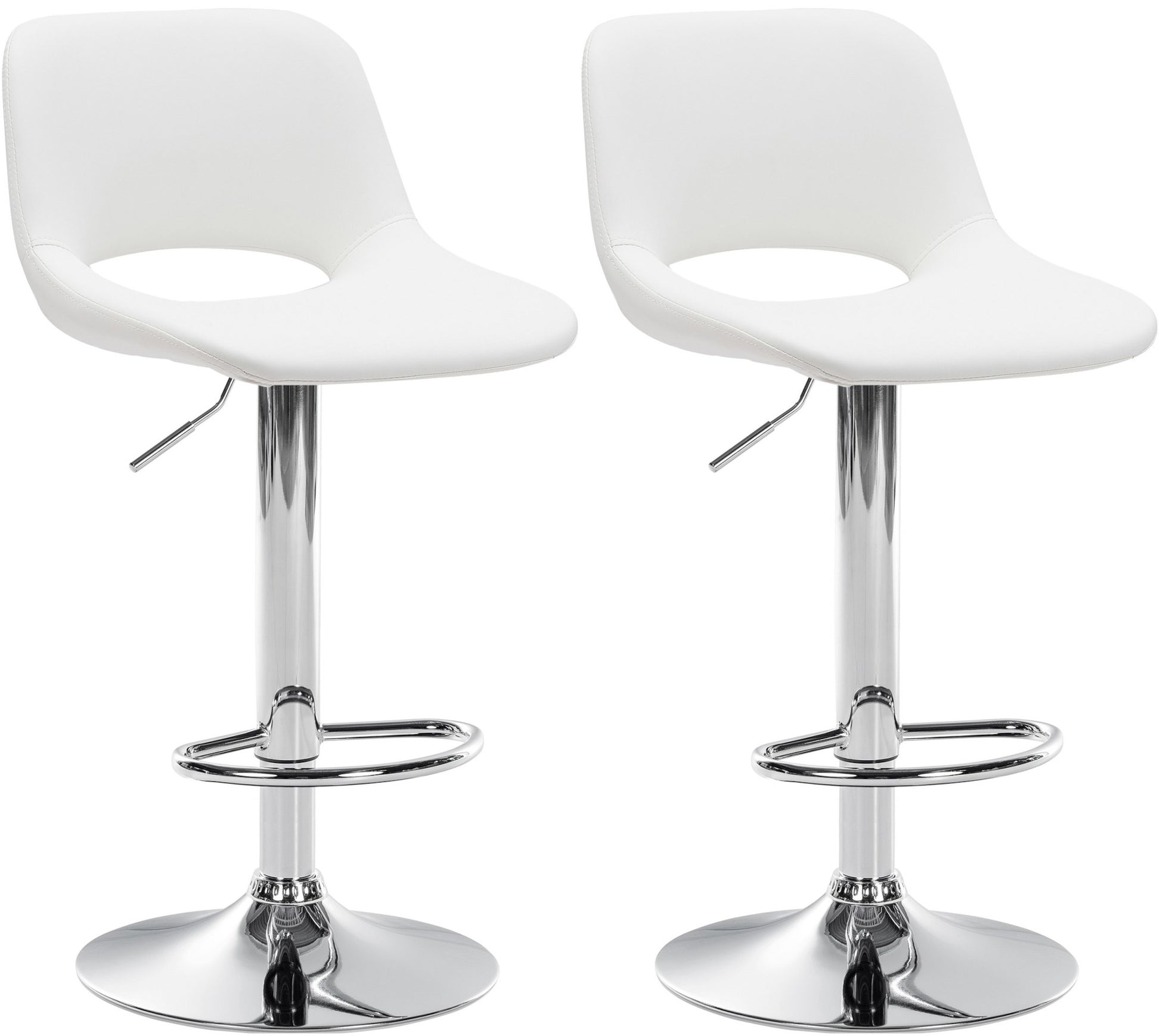 2er Set Barhocker Camden Kunstleder - CLP SHOP