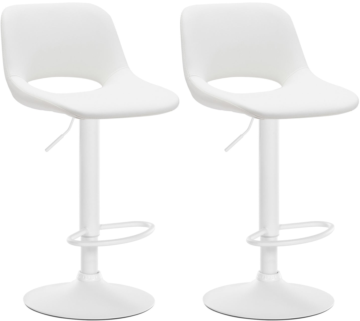 2er Set Barhocker Camden Kunstleder - CLP SHOP