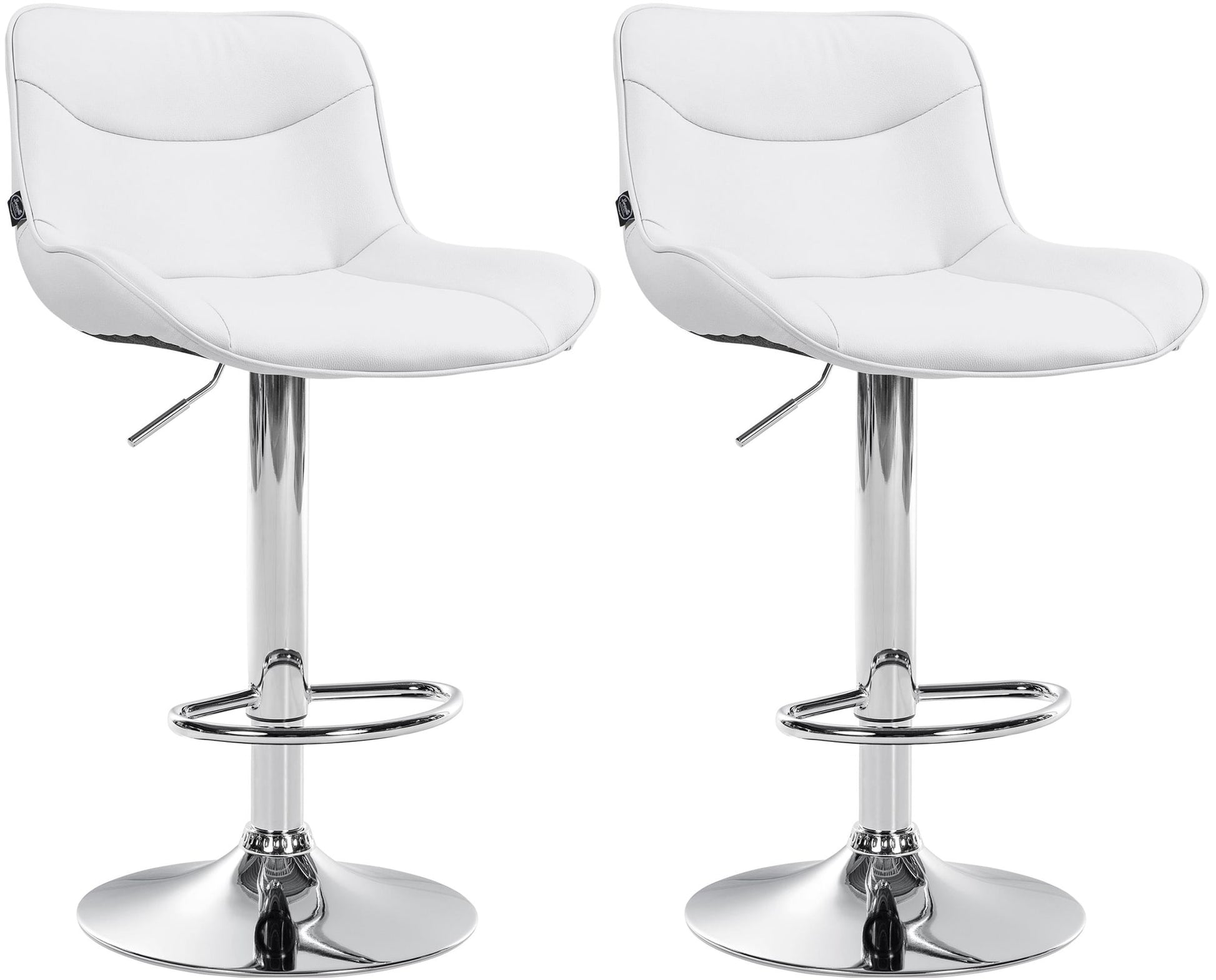 2er Set Barhocker Vonore Kunstleder - CLP SHOP