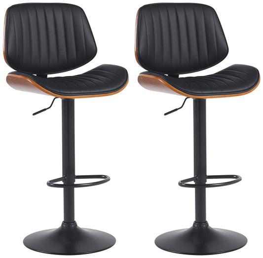 2er Set Barhocker Clawson Kunstleder CLP