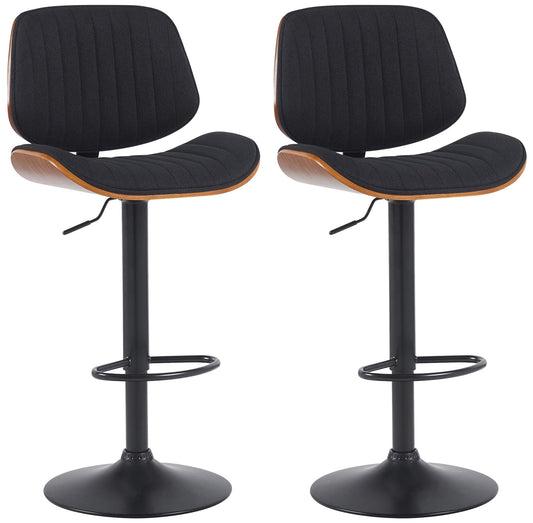 2er Set Barhocker Clawson Stoff CLP