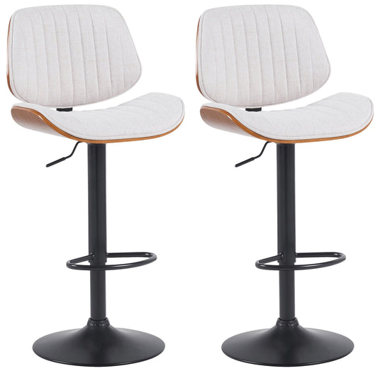 2er Set Barhocker Clawson Stoff CLP