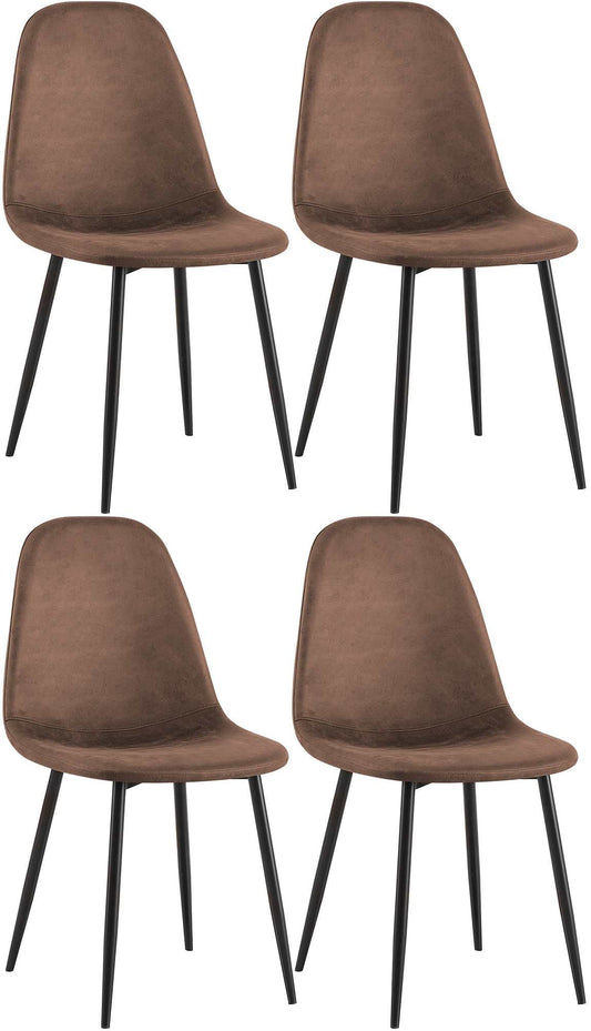 4er Set Esszimmerstühle Napier - CLP SHOP