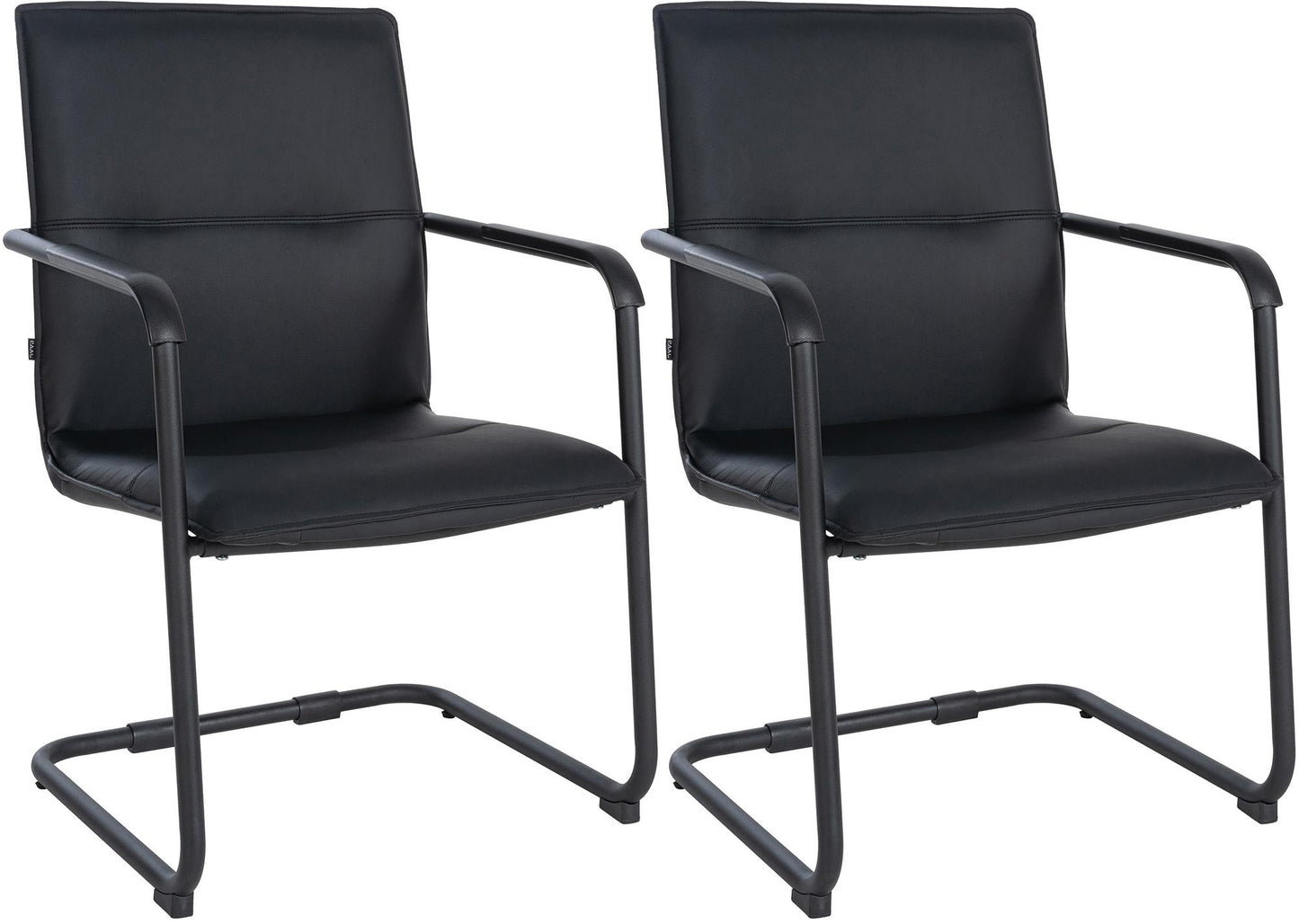 2er Set Freischwinger Seattle Kunstleder