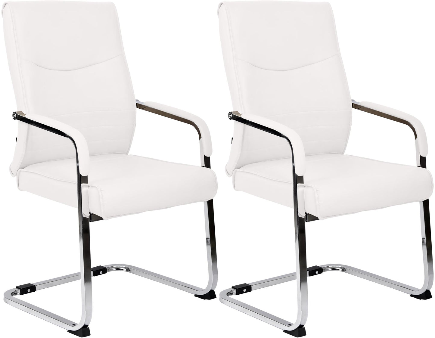 2er Set Besucherstuhl Hobart - CLP SHOP